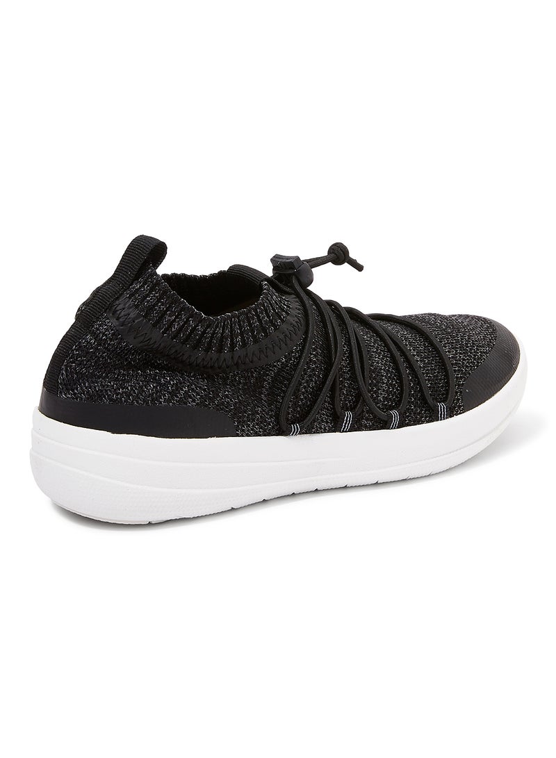 Uberknit Slip-On Ghillie Sneakers Black/Soft Grey