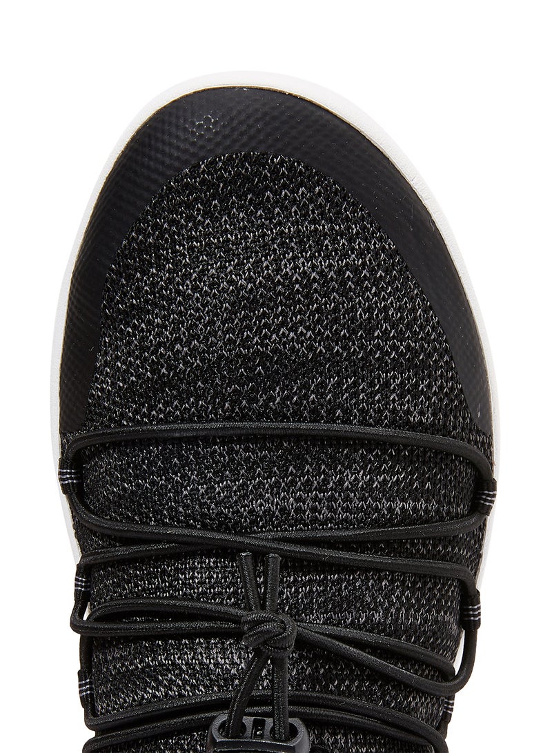 Uberknit Slip-On Ghillie Sneakers Black/Soft Grey