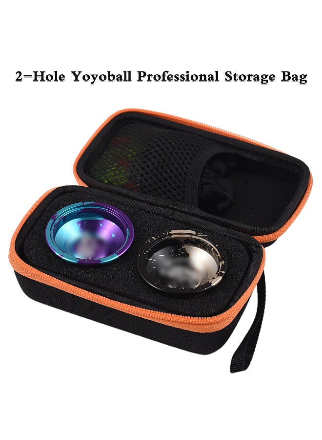 2 Hole Yoyoball Bag Yoyoball Professional Toy Storage Case EVA Foam Protect Your Yoyoball Accessories