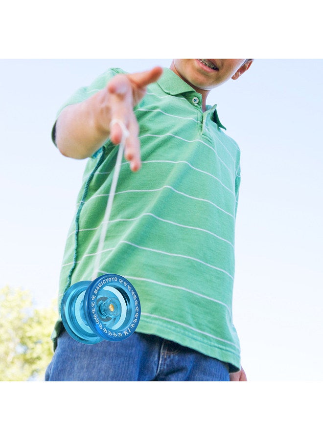 Unresponsive Yoyo for Kids Yo-Yo Ball with 5 Replacement Strings Glove Storage Pouch
