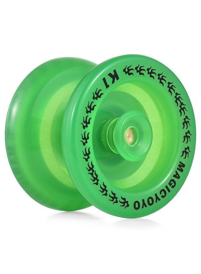 Unresponsive Yoyo for Kids Yo-Yo Ball with 5 Replacement Strings Glove Storage Pouch