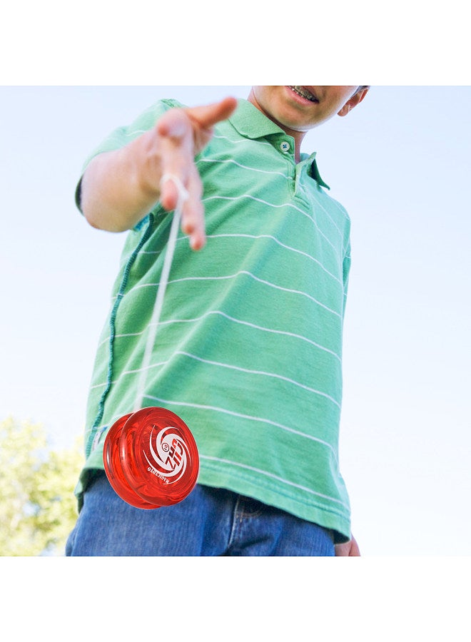 Responsive Yoyo for Kids Yo-Yo Ball with 5 Replacement Strings Glove Storage Pouch for Beginners