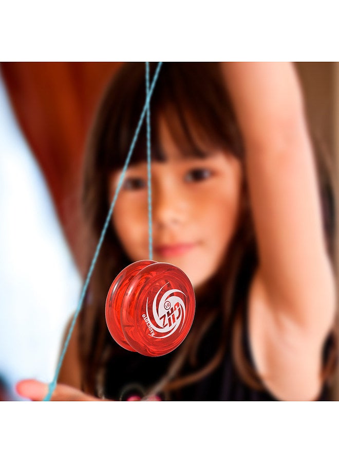 Responsive Yoyo for Kids Yo-Yo Ball with 5 Replacement Strings Glove Storage Pouch for Beginners