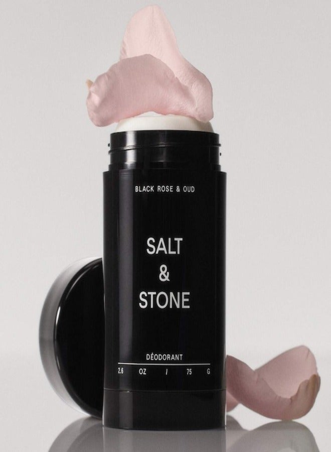 Salt & Stone Black Rose & Oud Extra Strength Aluminum Free Deodorant 75g