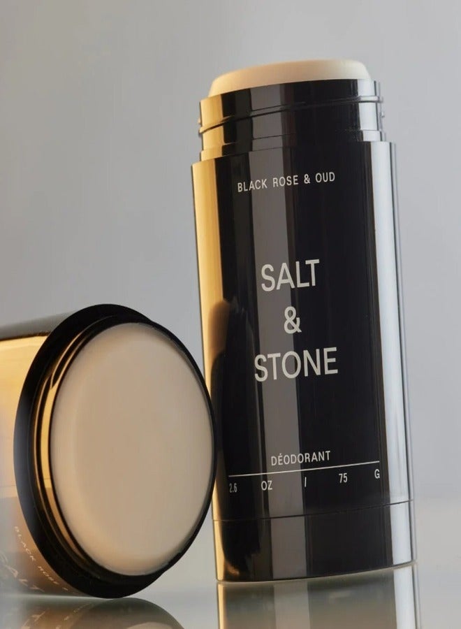 Salt & Stone Black Rose & Oud Extra Strength Aluminum Free Deodorant 75g