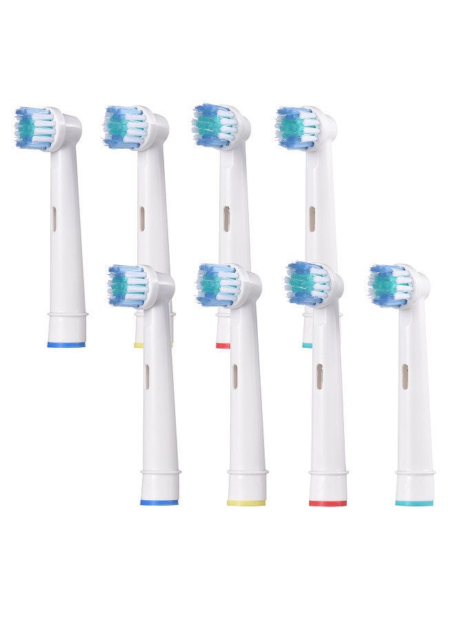 8pcs Electric Toothbrush Head Compatible with Oral B Electric Toothbrush Replacement Brush Sensitive Gum Care Brush Heads