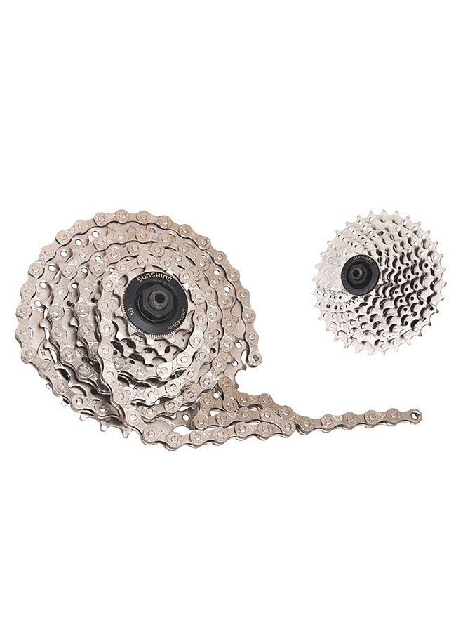 Bicycle Chains 6/7/8/9/10/11/12 Speed Bicycle Chains 116 Links MTB Mountain Bike Chains