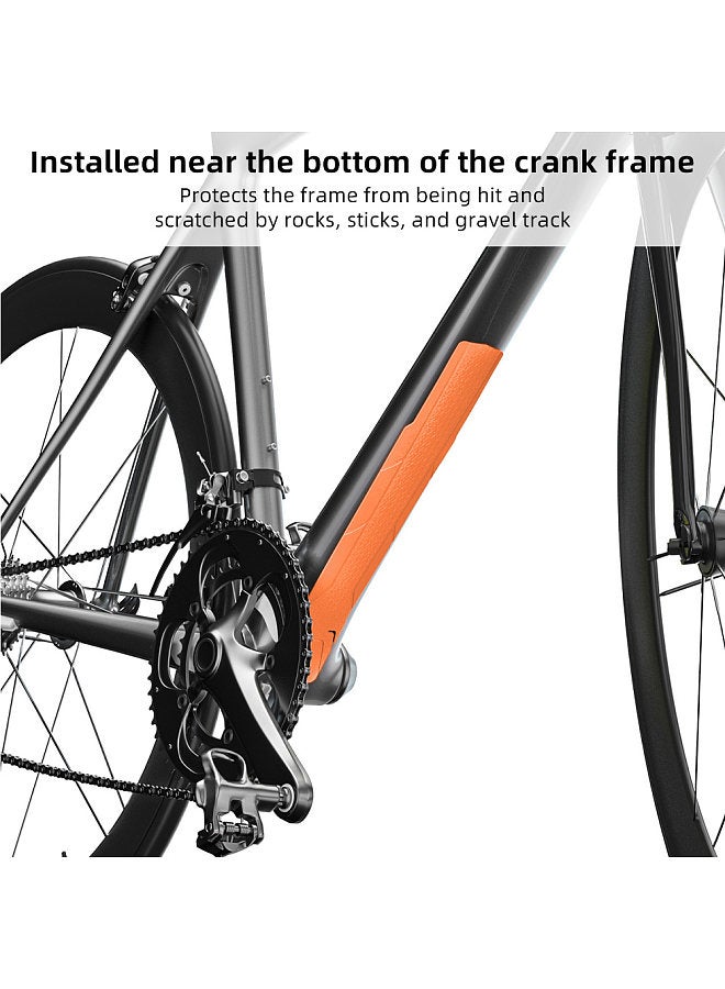 Road Bike Protector Stickers Mountain Bike Frame Protective Tape Chainstay Protector Decal
