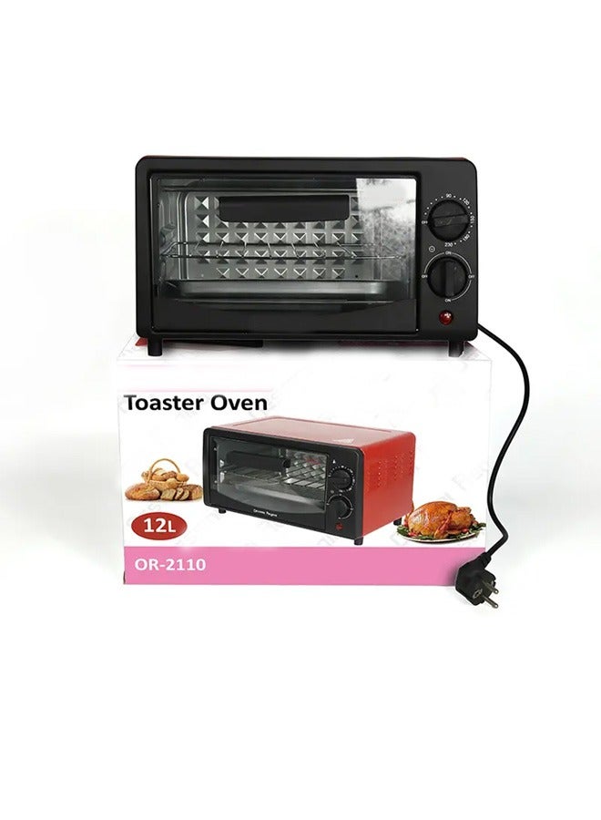 12L Toaster Oven With Hot Plate Portable Large Table Benchtop Home Baking Oven for electric pizza oven commercial