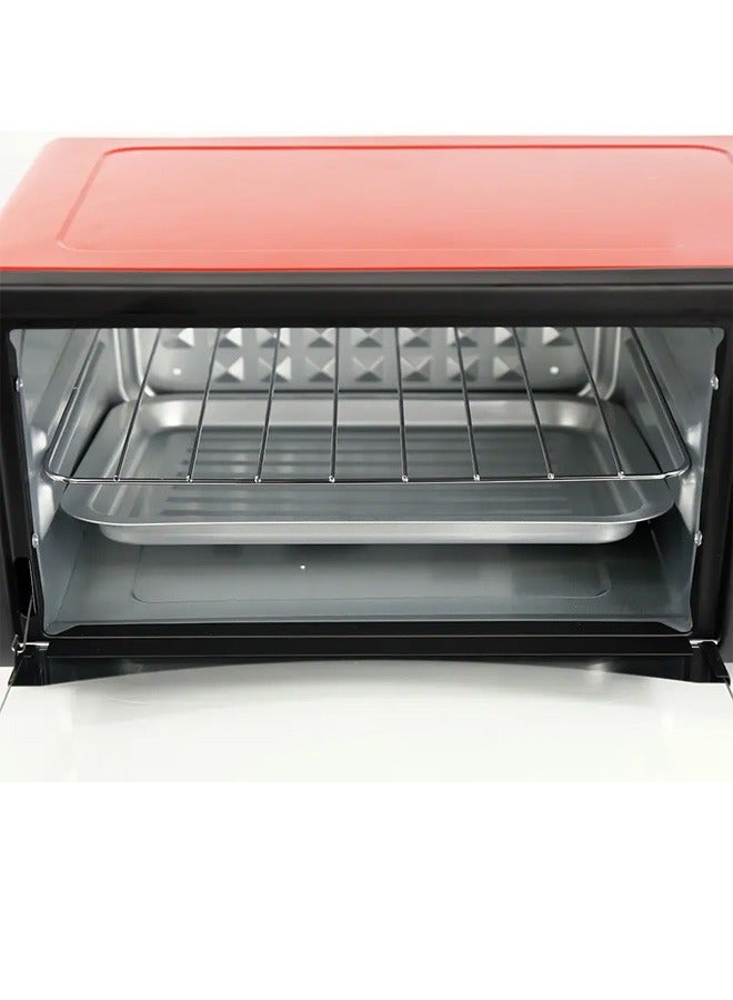 12L Toaster Oven With Hot Plate Portable Large Table Benchtop Home Baking Oven for electric pizza oven commercial