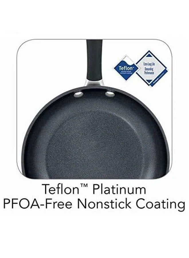 3 Pc nonstick Saute Pans Teflon Platinum  PFOA Free Oven & Dishwasher Safe | Skillets