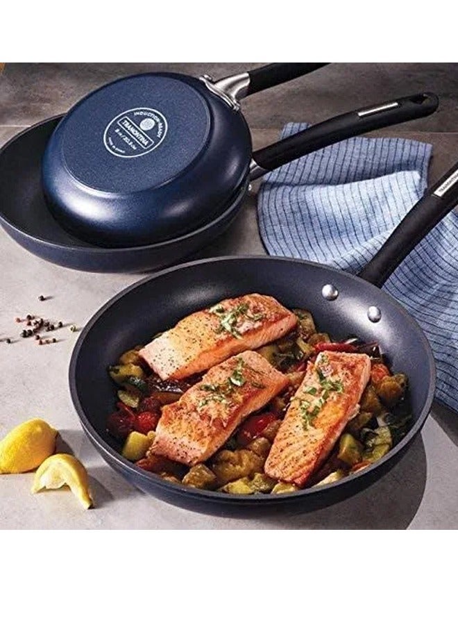 3 Pc nonstick Saute Pans Teflon Platinum  PFOA Free Oven & Dishwasher Safe | Skillets