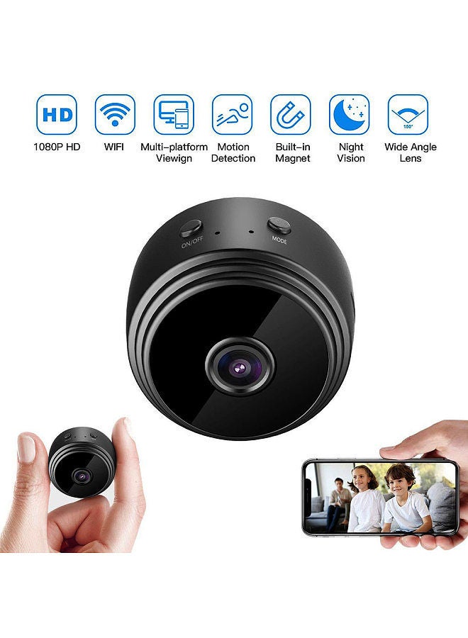 Mini Camera Home Surveillance Camera Video Call Motion Detection for Home Car Indoor Outdoor Security