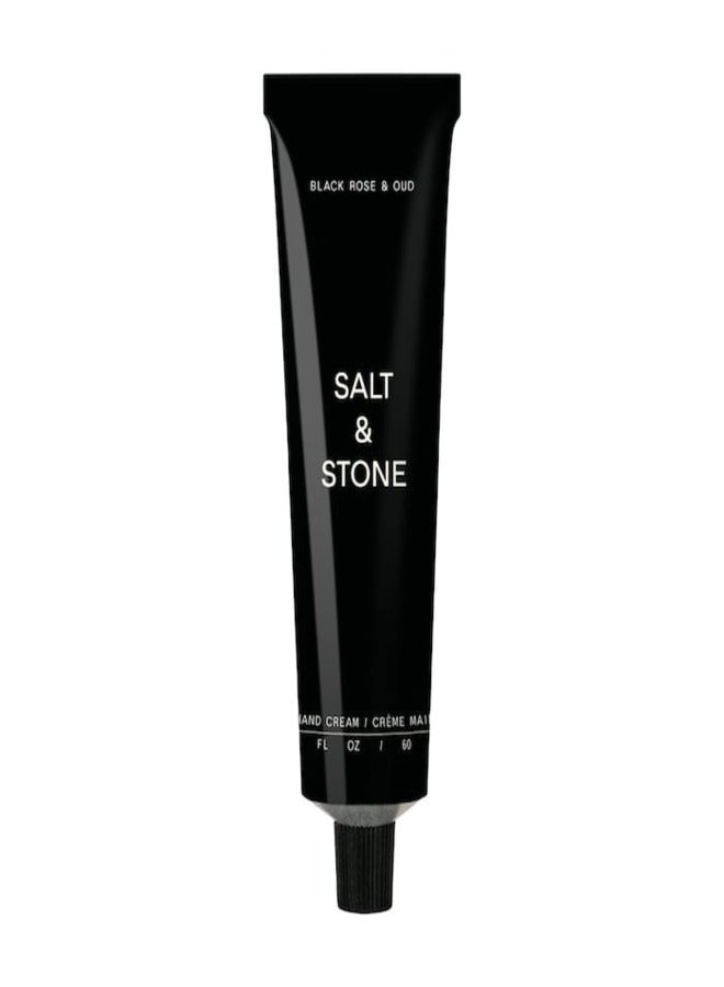 Salt & Stone Black Rose & Oud Nourishing Hand Cream with Niacinamide 60ml