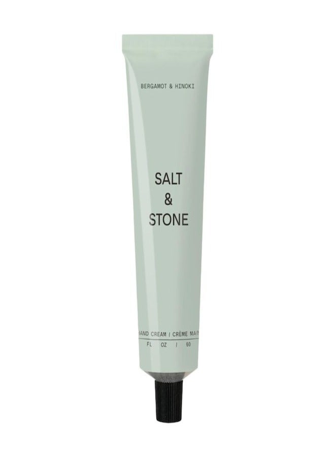 Salt & Stone Bergamot & Hinoki Nourishing Hand Cream with Niacinamide 60ml