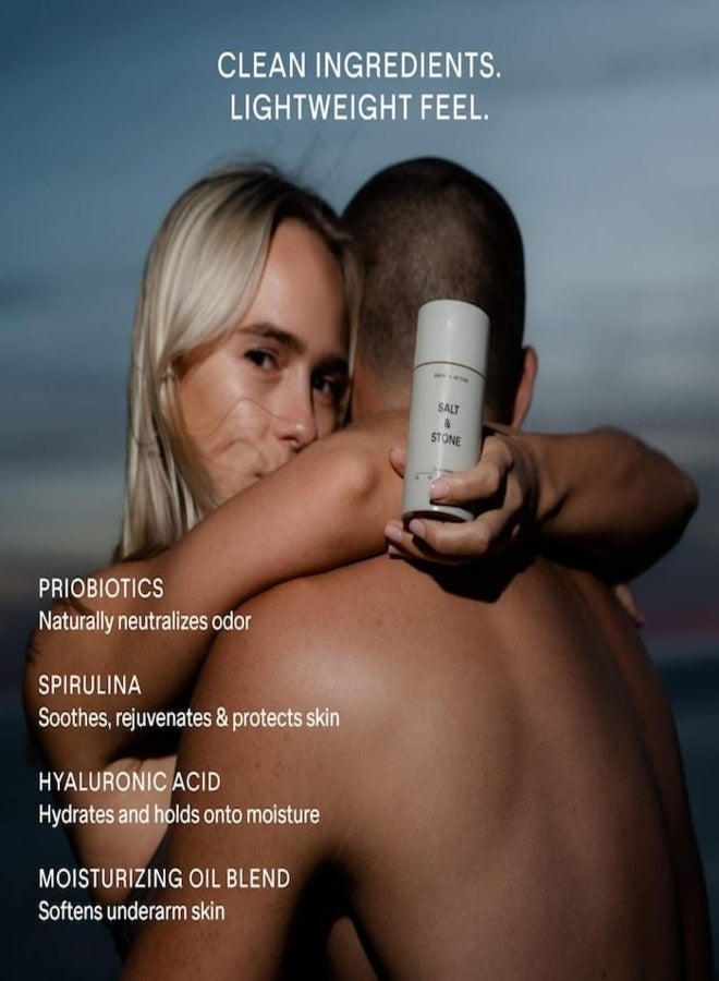 Salt & Stone Bergamot & Hinoki Extra Strength Aluminum Free Deodorant 28g