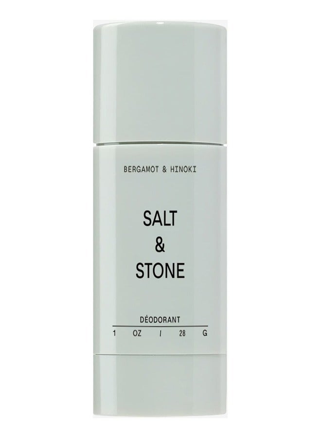 Salt & Stone Bergamot & Hinoki Extra Strength Aluminum Free Deodorant 28g