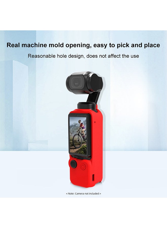 PU894 Camera Protector Case Silicone Cover Camera Case Anti-Scratch Compatible with DJI OSMO Pocket 3