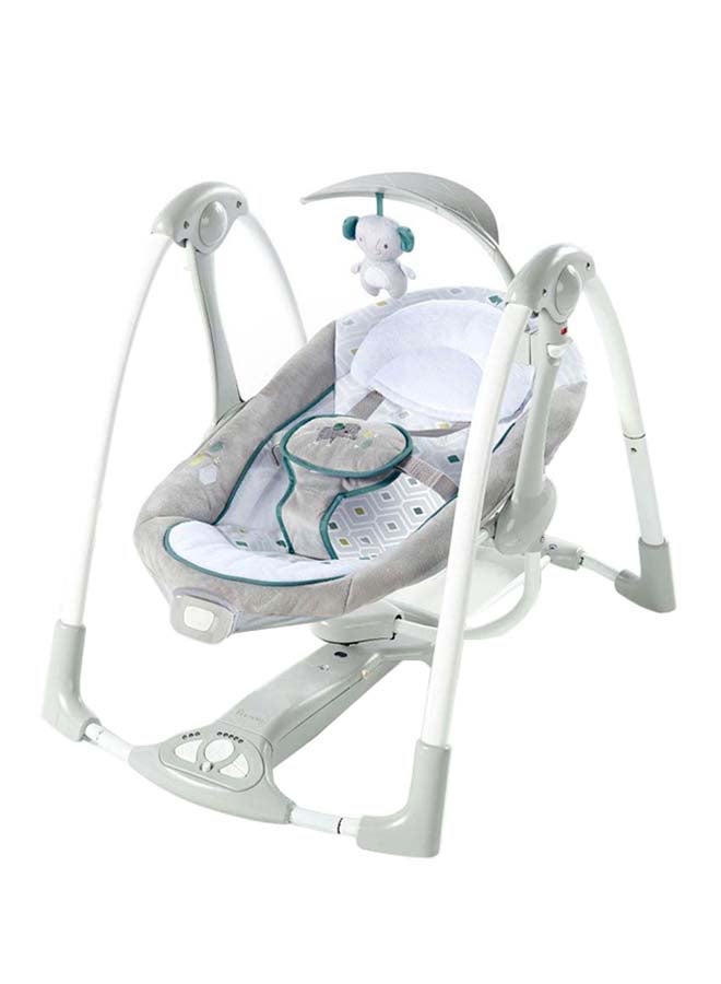 ConvertMe Swing-2-Seat Portable Swing - Nash