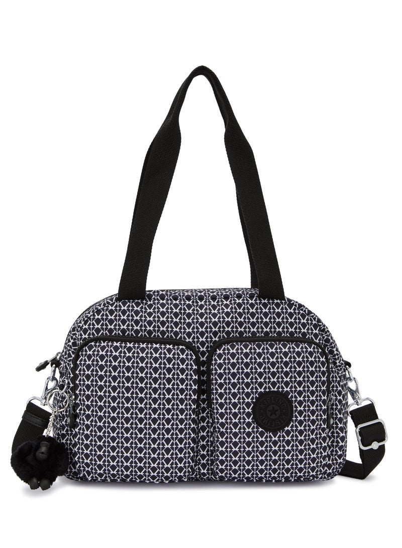 KIPLING Cool Defea Medium shoulderbag (with removable shoulderstrap)Signature Print-I5479DD2