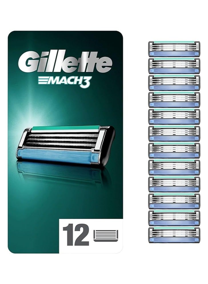 Gillette Mach 3 Blades 12s pack