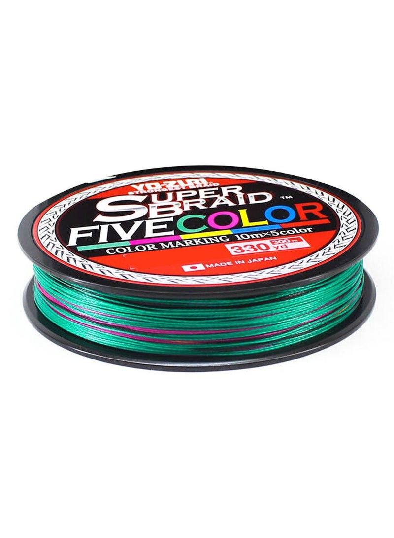 Yo-Zuri SuperBraid Braided 5-Colour Fishing Line