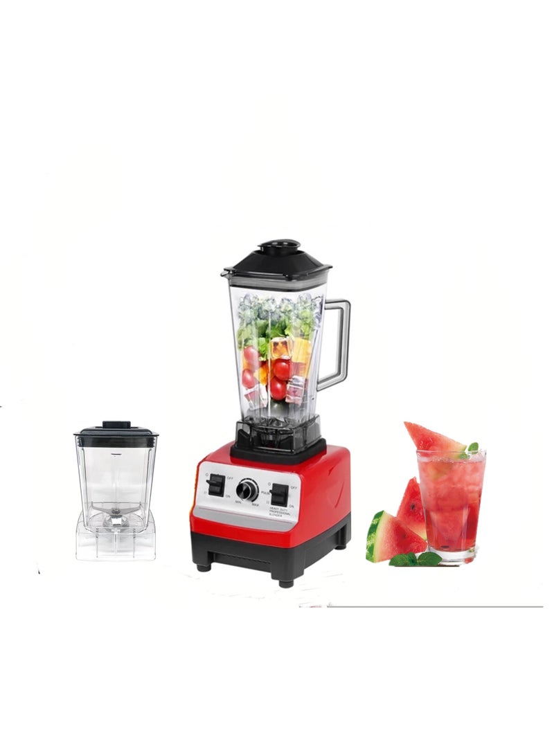 Silver Crest 4500w Heavy Duty Commercial Grade Blender With 2 Jars