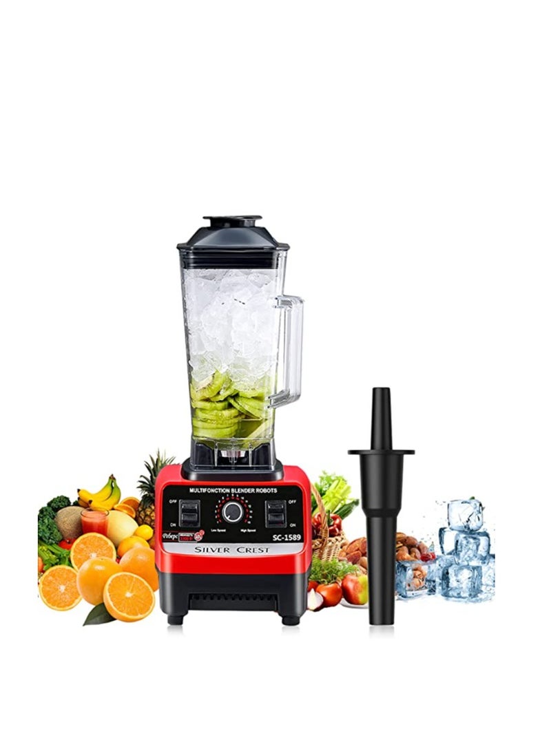 Silver Crest 4500w Heavy Duty Commercial Grade Blender With 2 Jars