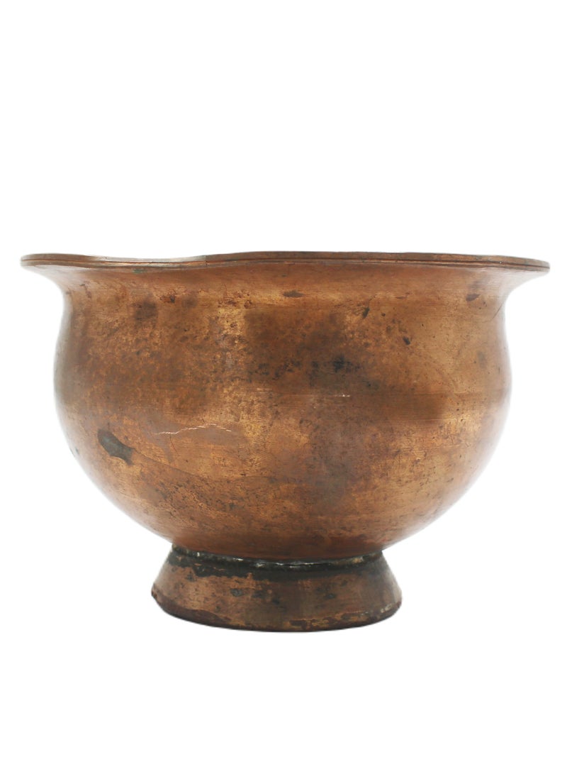 Cashmere Handmade Antique Copper Bowl