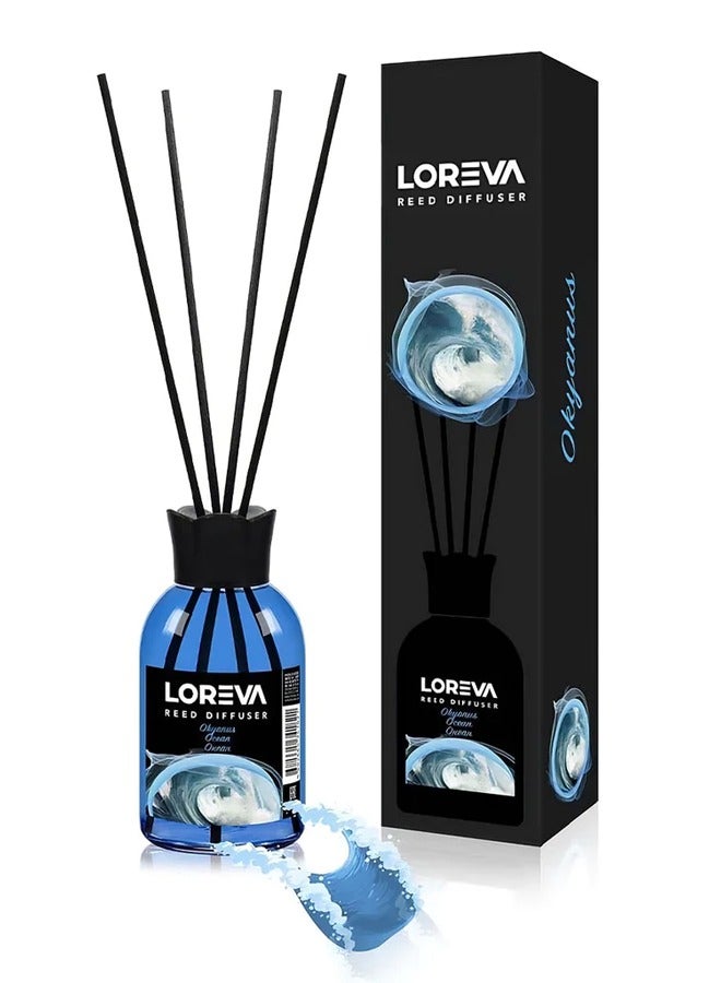 Loreva Reed Diffuser Ocean Fragrance Room Freshener 110ml