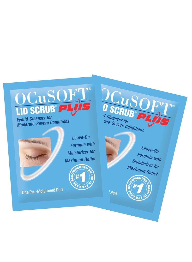 OCuSOFT Lid Scrub Plus 35 Count Inflation Buster with 5 Extra Pads