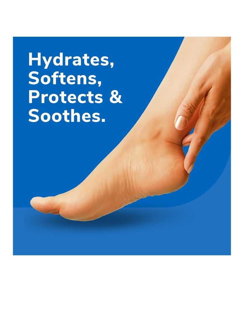 Dr. Scholl's Severe Cracked Heel Repair Restoring Balm 2.5oz, with 25% Urea for Dry, Cracked Feet, Heals and Moisturizes for Healthy Feet