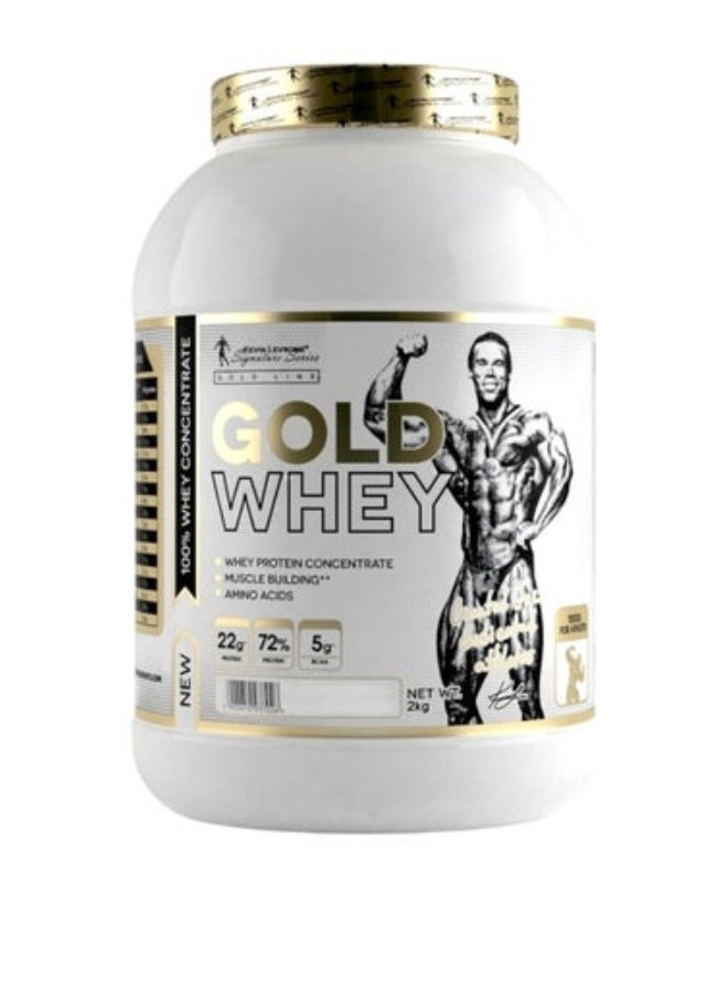 Gold Whey, 100% Whey Concentrate, Bunty Flavor, 2kg