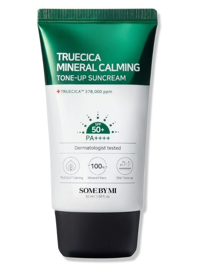 Truecica Mineral Calming Tone-Up Suncream 50ml