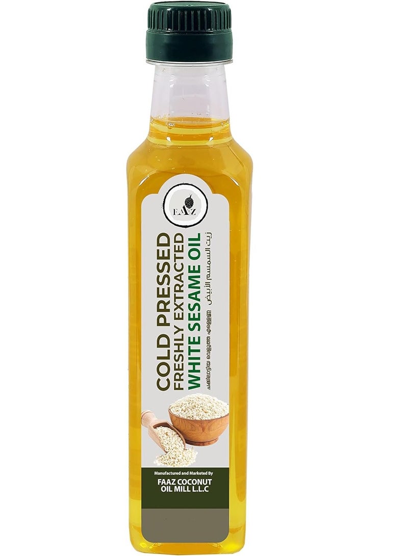 Faaz Cold Pressed Freshly Extracted White Sesame Oil