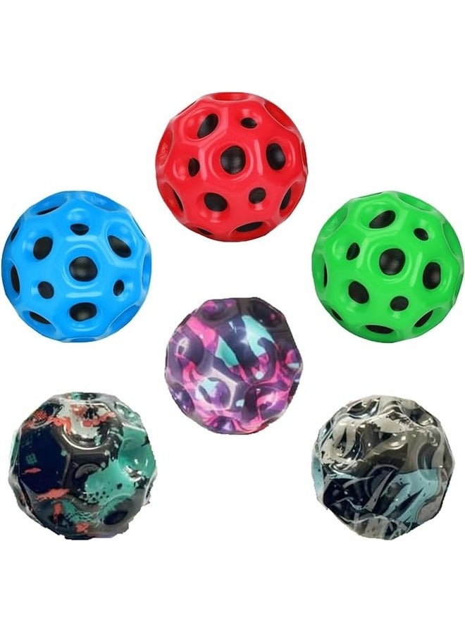 Astro Jump Ball six PCS Lightweight Foam Space Balls for Outdoor Activities and Training