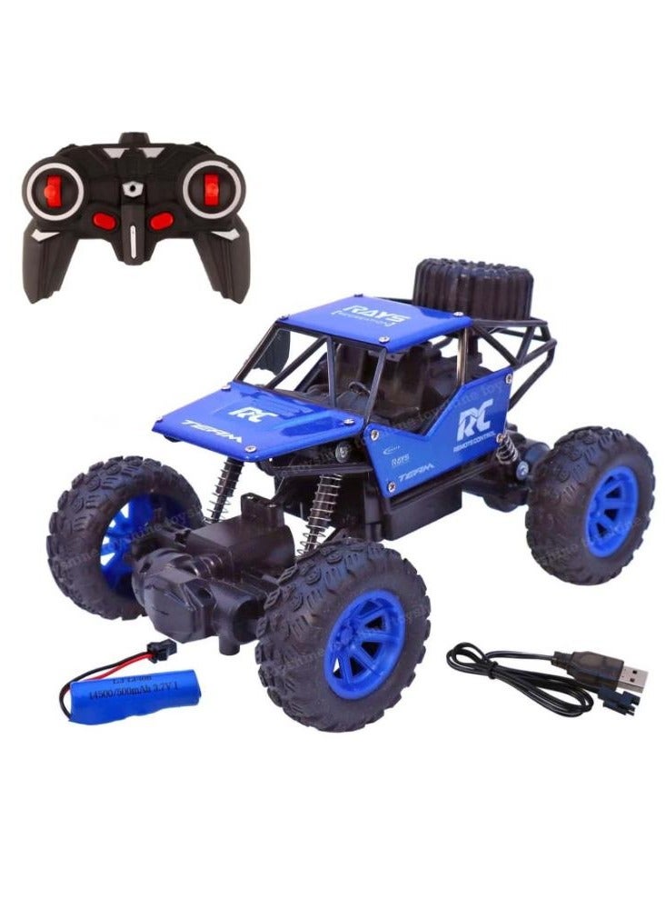 Remote Control Car For Kids,1:16 Scale Rechargeable RC Car Monster Trucks with Head Lights,2.4GHz RC Car Vehicle Truck for boys kids adults