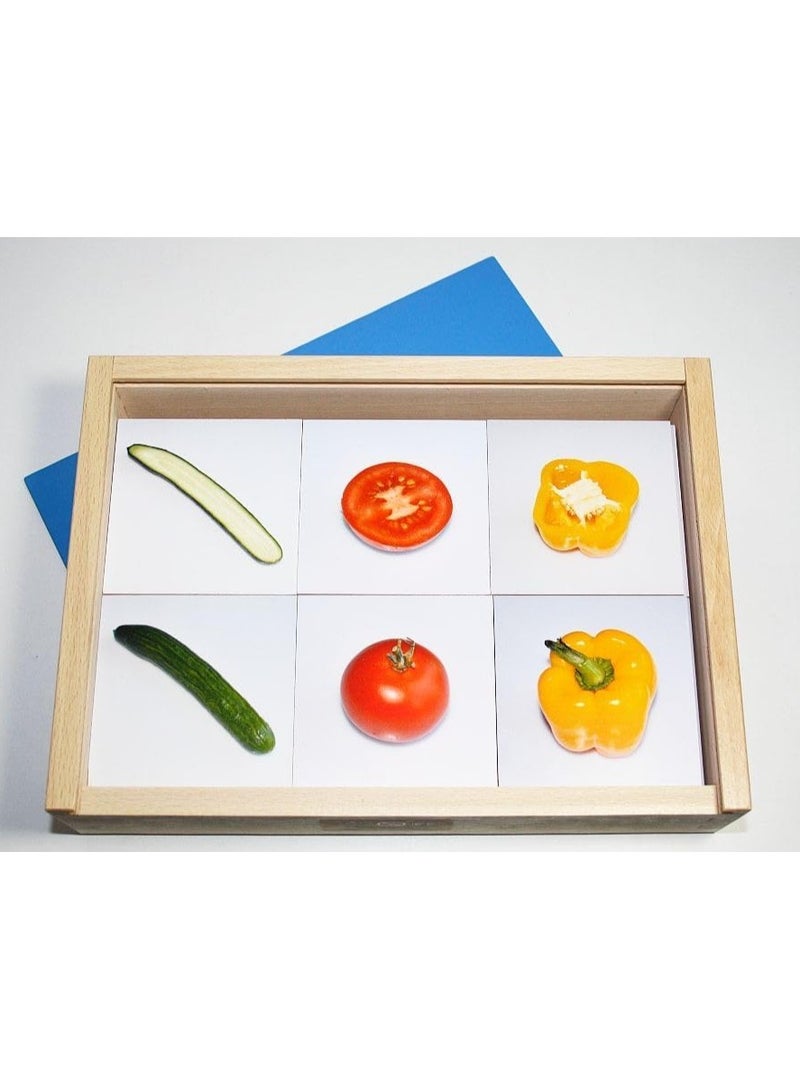 Tactile Memory Matching Game 18 Pairs Memo Board for Visually Impaired Children