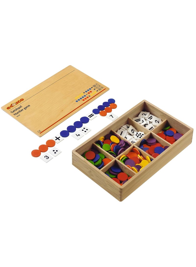 Number Game Tactile Math Learning Kit For Addition And Subtraction