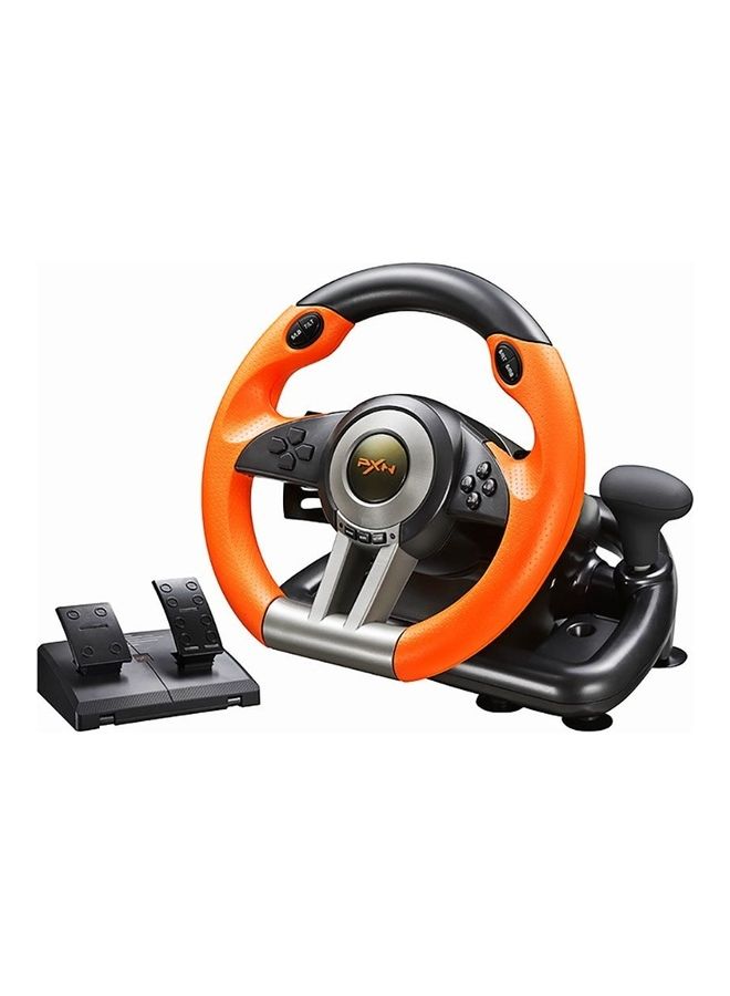 V3II 180 Degree Universal Usb Car Sim Race Steering Wheel With Pedals For PS3 PS4 Xbox One Xbox Series X/S Nintendo Switch
