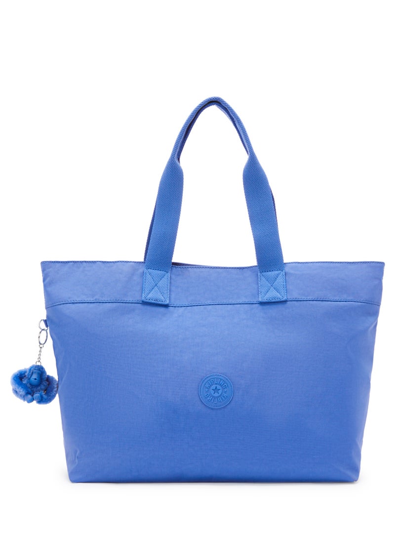 KIPLING-Colissa-Large Tote with Laptop Compartment-Havana Blue