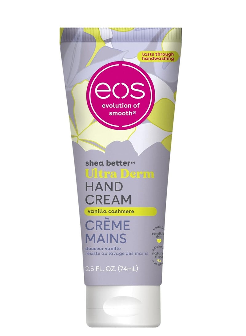 eos Shea Better Hand Cream - Vanilla Cashmere | Instant Hydration + Lasting Protection | 2.5 oz