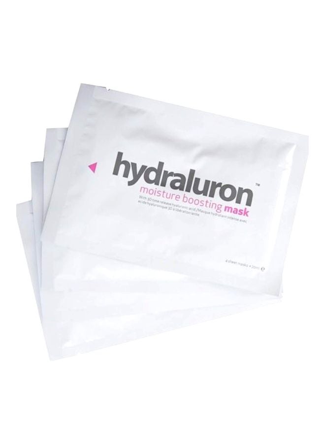 Pack of 4 Hydraluron Moisture Boosting Mask 20ml