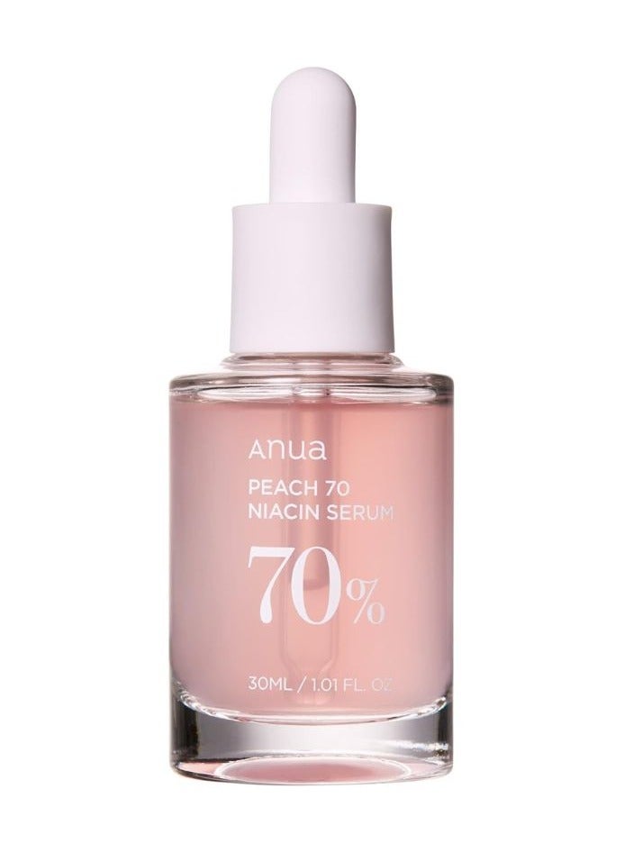 Peach 70% Niacinamide Serum Skin Brightening Face Serum 30ml