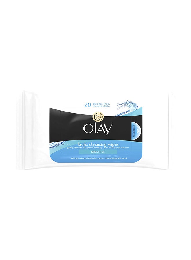 20-Piece Wet Cleansing Wipes