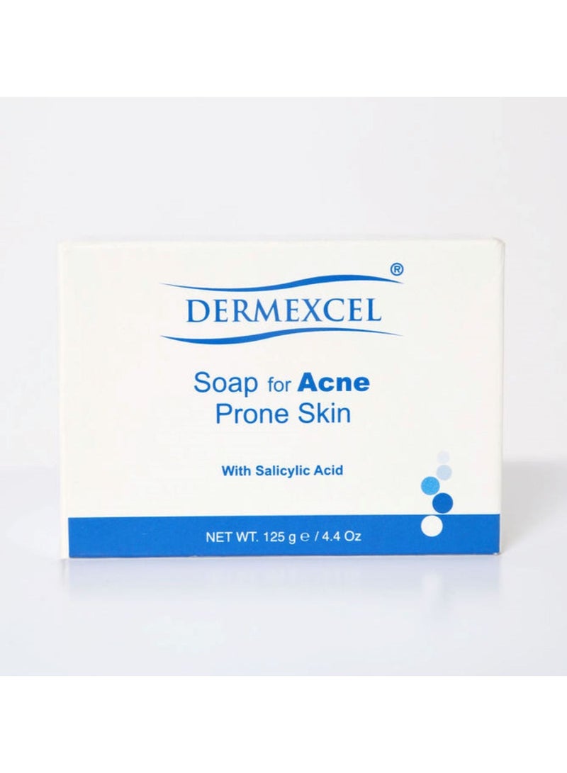 Dermexcel Bar Soap Acne Prone Skin - Face Soap for Sensitive Acne Prone Skin - Pimple Remover Soap - Facial Soap For Acne Prone Skin