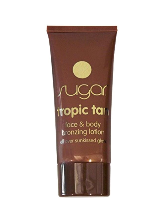 Tropic Tan Face And Body Bronzing Lotion Brown