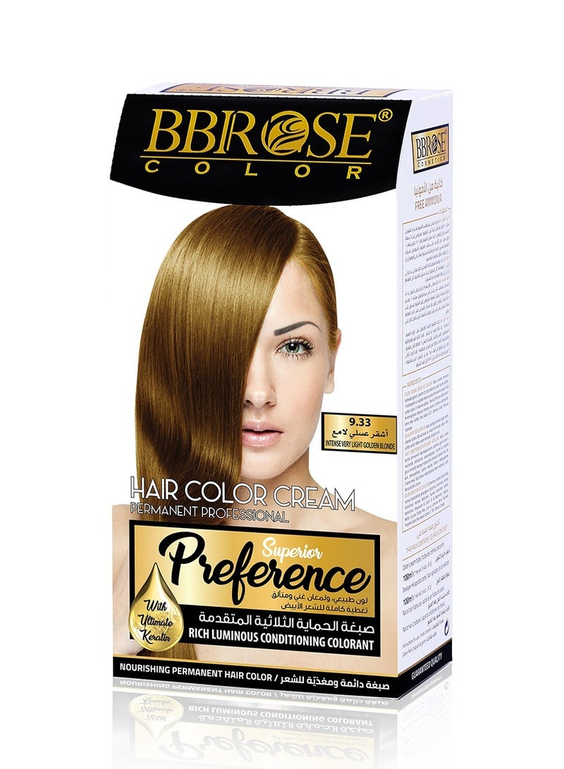 HOME KIT FOR HAIR DYE WITHOUT AMMONIA AND RICH IN KERATIN