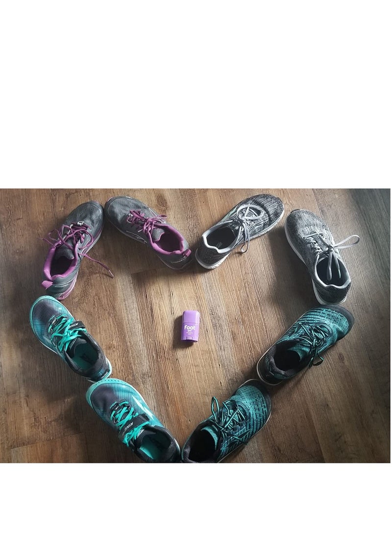 Body Glide Foot Glide Anti Blister Balm | blister prevention for heels, shoes, cleats, boots, socks, and sandals | Use on toes, heel, ankle, arch, sole and ball of foot | 0.8oz