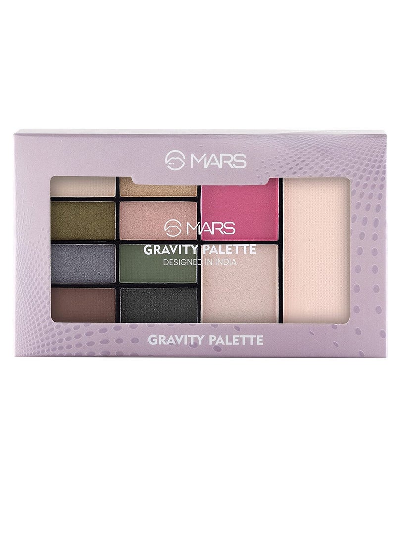 MARS Gravity Face Makeup and eyeshadow Palette  01